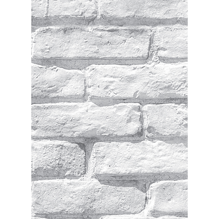 TEACHER CREATED RESOURCES Better Than Paper® Bulletin Board Roll, 4 x 12ft, White Brick, PK4 TCR32209